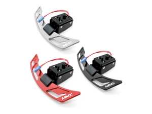 ES#4846167 - MMR04-0001-BLK - MMX Magnetic Gear Shifter Paddles - Black - Improve your interior's styling and make shifting easier with MMX magnetic aluminum shifter paddles! - MMX Performance - BMW