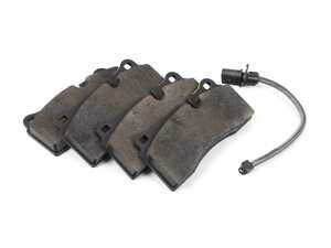 ES#3233202 - 4S0698451M - Rear Brake Pad Set - Restore the stopping power in your vehicle. - Genuine Volkswagen Audi - Audi