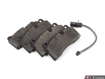 ES#3233202 - 4S0698451M - Rear Brake Pad Set - Restore the stopping power in your vehicle. - Genuine Volkswagen Audi - Audi