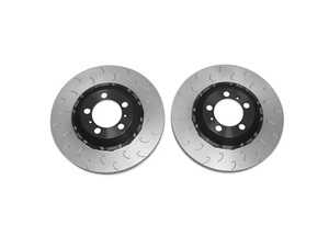 ES#5512822 - 034-301-1028 - 2-Piece Floating Front Brake Rotor Upgrade For 991.1/991.2 Porsche 911 GT3 - Track-ready braking performance with reusable 2-piece rotors that deliver greater thermal capacity, consistent stopping power, and roughly half the cost of OEM Porsche replacements. - 034Motorsport - Porsche