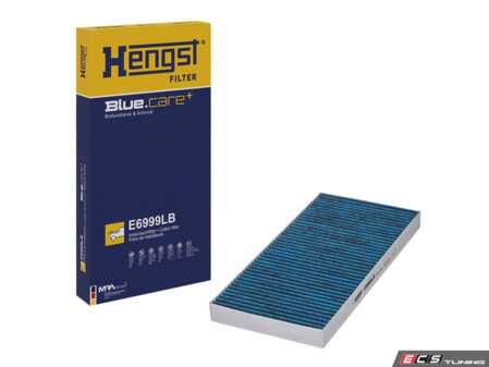 ES#5512909 - 1EA819669 - Hengst Blue Care Cabin Air Filter - Five layers of protection against pollen, fine dust, mold & spores, odors, and bacteria - Hengst - Volkswagen