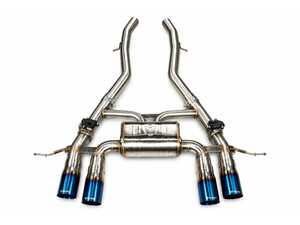 ES#5456845 - G8XM3AXLBRBRT - Valved Sport Axle-Back Stainless Exhaust System - 3.5" Burnt Tips - Upgrade your M3/M4's exhaust to make the S58's naturally aggresive tone shine! - Valvetronic Designs - BMW