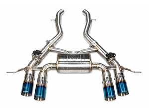 ES#4674437 - G87M2AXLBRBRT - Valved Sport Axle-Back Stainless Exhaust System - 3.5" Burnt Tips - T304 Stainless Steel with valved mufflers and quad tips - Valvetronic Designs - BMW