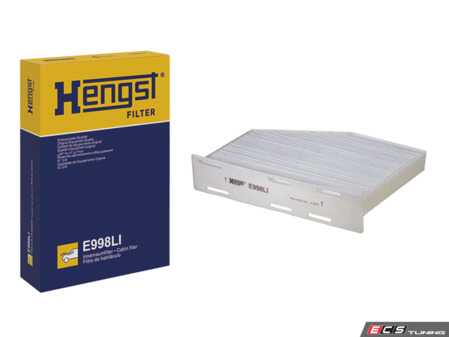 ES#3676648 - 1K0819644A - Cabin Air Filter - Filter pollutants, allergens and unpleasant odors almost completely out of the outside air drawn in, thus ensuring a healthy and hygienic climate in the vehicle. - Hengst - Audi Volkswagen