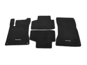 ES#3986907 - 24768067028S16 - Carpeted Floor Mats - Set of Four - Complete set of high quality black floor mats - Genuine Mercedes Benz - Mercedes Benz