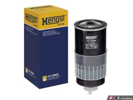 ES#3676526 - 028127435A - Fuel filter - Don't let a clogged fuel filter starve your TDI of the diesel it needs to keep putting down those high-MPG miles. - Hengst - Volkswagen