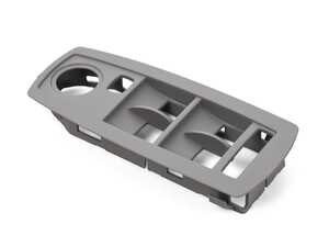 ES#98395 - 51413415802 - E83 X3 Window Switch Cover - Left - Grey. Used to cover the window switches - Genuine BMW - BMW