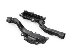 ES#5481289 - 1770100504KT - M177 Crankcase Breather Hose Kit (Left & Right) - Eliminate vacuum leaks and replace both of your fragile, heat-baked PCV vent lines at the same time with this matching pair of Genuine Mercedes-Benz breather hoses. - Genuine Mercedes Benz - Mercedes Benz