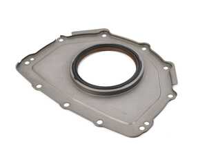 ES#5448567 - 642010031465 - Rear Main Seal - Crankshaft Seal with Flange - Steel Version - Genuine Mercedes Benz - Mercedes Benz
