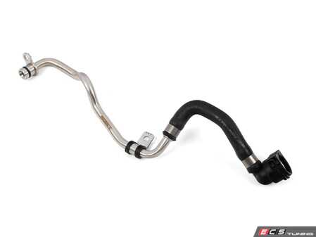 ES#5470498 - 11538650087 - Coolant Return Line - When your turbo hose starts to fail, your car feels tired. But don't worry, the Rein turbo hose is here to bring that pep back to your engine's step. - Rein - BMW