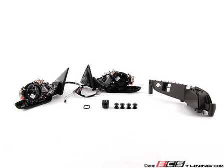 ES#2226219 - 8T1857409AJ3FZKI - Euro Folding Mirror Kit - Everything needed install European electric folding mirrors on your B8 model A5 / S5 - Genuine European Volkswagen Audi - Audi