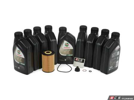 ES#2578020 - X56SVCKT - Castrol TWS Oil Change Kit - Everything needed for a basic oil service including Castrol TWS edge Super car oil - Assembled By ECS - BMW