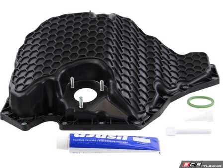 ES#5515755 - 06L103600F - Oil Pan Kit - Protect your engine from oil starvation and prevent messy driveway leaks with this direct-fit, OE-quality lower oil pan replacement kit. - Rein - Audi