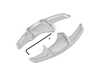 ES#4336235 - PGT004S - Billet Paddle Shifter Extensions - Silver  - High Performance Billet 6061 T6 Aluminum paddle extensions - LEYO - Volkswagen