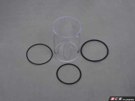 ES#4715366 - L131SK - Catch Can V1 Service Kit - Perspex inner can replacement and o-ring for the Leyo V1 Oil Catch Can Kit (L130B) - LEYO - Audi Volkswagen