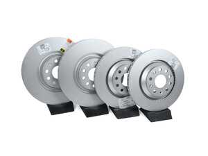 ES#5481044 - 1k0615301adxKT - Front & Rear Brake Rotors - Set (340x30 / 310x22) - Restore the stopping power in your vehicle - Genuine Volkswagen Audi - Audi Volkswagen