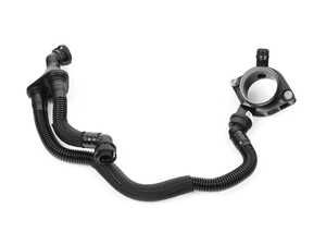 ES#4020337 - 06M129041C - PCV Intake Manifold Breather Hose  - Receiving an engine code calling out a boost leak, it may be your breather hose - Genuine Volkswagen Audi - Audi