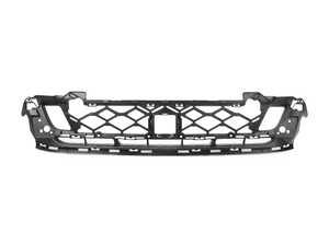 ES#4875362 - 8Y0807647F9B9 - Front Lower Bumper Grille (RS3) - Factory OEM Genuine Audi front bumper lower center intake grille molded in factory Satin Black (color code 9B9). - Genuine Volkswagen Audi - Audi