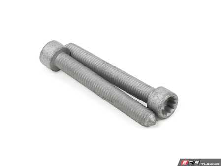 ES#4814079 - 034-509-Y024 - Billet Transmission Mount Insert Hardware Kit - A fresh factory stretch bolt hardware kit recommended when installing or reinstalling the 034Motorsport Billet Transmission Mount Insert. - 034Motorsport - Audi