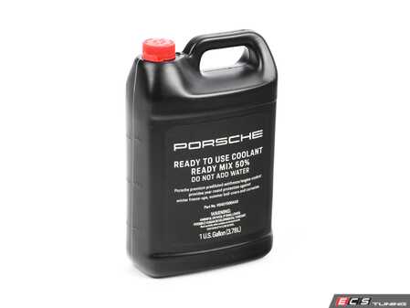 ES#5437233 - V04015004AS - Coolant Anti-Freeze - One Gallon - Avoid coolant system damage from freezing with new anti-freeze - 50/50 Pre-Mixed - Genuine Porsche - Porsche