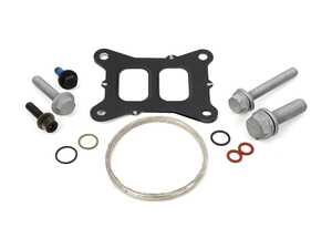 ES#5482371 -  n90067202KT - Turbocharger Installation Kit - Includes gasket and hardware - Assembled By ECS - Audi Volkswagen