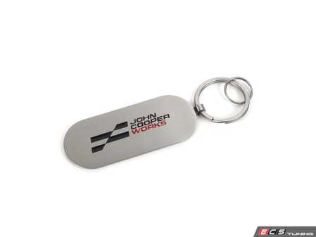 ES#5373764 - 80275B54F34 - MINI NEW JCW KEYRING LOGO - MINI logo in metal with ring - Genuine MINI - MINI