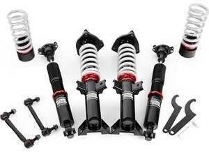 ES#5425088 - 061364LA01 - W204 C63 AMG Coilovers - Improve the comfort, performance, and style of your AMG! Featuring variable length shock bodies, adjustable sway bar end links, and 32-way adjustable damping for total suspension control. - ECS - Mercedes Benz