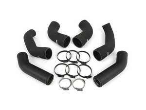 ES#4679692 - TR-310-SST-d - Aluminum Charge Pipes & High-Temp Silicone Hoses - Intercooler Pipe Kit do88 Porsche 911 992 - Upgrade your 992s charge-air system with stronger, better-flowing aluminum piping and high-temp silicone hoses built to outperform and outlast the OE setup. - DO88 - Porsche