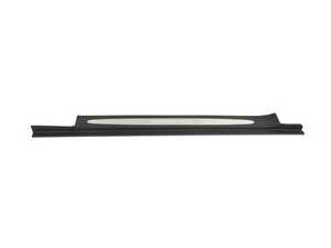ES#1748052 - 20968009359051 - Outer Door Sill Trim - Front Left - Black (Color Code 9051) - Genuine Mercedes Benz - Mercedes Benz