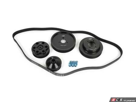 ES#3546880 - PP.S54.RACE - Rogue Engineering Power Pulley Kit - Reduce rotating mass and lower weight to free-up hidden horsepower. - Rogue Engineering - BMW