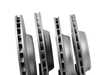 ES#4794431 - CRK7447 - Z23 Evolution Sport Brake Upgrade Kit - Front & Rear - Includes Z23 Carbon-Fiber Ceramic Brake Pads, Drilled & Slotted Zinc Plated Rotors, and stainless-steel hardware - Power Stop - BMW
