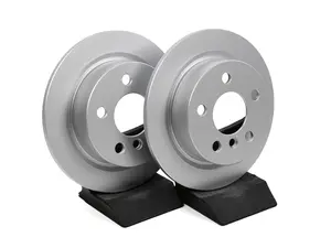 R1 Concepts Disc Brake Rotor Set - Carbon Coated Rear Pair 10.19