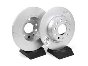 ES#5483053 - 5q0615601dcKT - Rear Brake Rotors - Pair (272x10) - Factory replacement rotors. - Genuine Volkswagen Audi - Audi Volkswagen