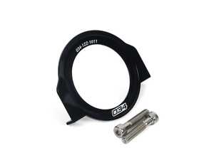 ES#4819441 - 034-1ZZ-1011 - Billet Crank Seal Belt Guard - Designed to be installed over the OEM BMW crank seal to prevent a failed serpentine belt from entering your engine - 034Motorsport - BMW