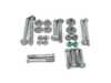 ES#4743356 - N10770901KT2 - Complete Front Control Arm Hardware Kit - Includes all of the front control arm securing hardware - Assembled By ECS - Audi