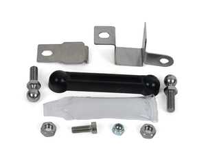 ES#5507153 - 042141la01KT - Heavy Duty Front Headlight Leveling Sensor Rod (31122282404) - Upgrade from brittle plastic with flexible polyurethane and corrosion-resistant stainless steel ball studs, ensuring a direct, bolt-on fit that prevents sensor-destroying binding. - ECS - BMW