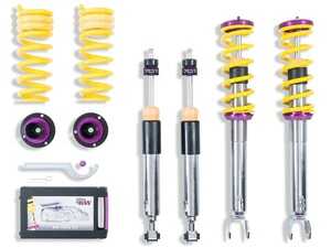 ES#3553421 - 35225099 - KW Coilover Kit V3 - KW V3 Coilovers deliver fully adjustable rebound and compression damping with stainless steel construction for a personalized balance of performance, handling, comfort, and ride height. - KW Suspension - Mercedes Benz