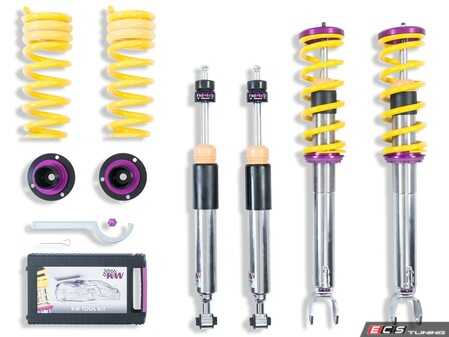 ES#3553421 - 35225099 - KW Coilover Kit V3 - KW V3 Coilovers deliver fully adjustable rebound and compression damping with stainless steel construction for a personalized balance of performance, handling, comfort, and ride height. - KW Suspension - Mercedes Benz