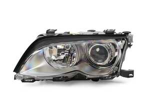 ES#2695633 - 63127165791 - Titanium Edition Bi-Xenon Headlight - Left - Featuring a silver tint from the Titanium package - Hella - BMW