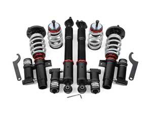 ES#4900309 - 057821LA01 - ECS Performance 2-Way Adjustable Coilover System - E46 (Non-M) - Track-ready performance and flexibility for your E46! Featuring nitrogen-filled external reservoirs and independently adjustable compression and rebound damping. - ECS - BMW