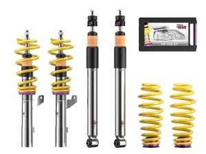 ES#2619543 - 35225443 - KW Coilover Kit V3 & HLS 4 - Adjustable rebound and compression damping with KWs HLS 4 hydraulic lift system, delivering customizable handling, performance, and added ground clearance when you need it. - KW Suspension - Mercedes Benz