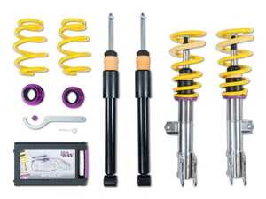 ES#3020365 - 10225072 - KW Coilover Kit V1 - Enjoy a sportier, more controlled ride with adjustable lowering, precisely matched damping, and KWs renowned stainless steel construction and durability. - KW Suspension - Mercedes Benz