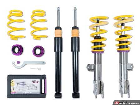 ES#3020365 - 10225072 - KW Coilover Kit V1 - Enjoy a sportier, more controlled ride with adjustable lowering, precisely matched damping, and KWs renowned stainless steel construction and durability. - KW Suspension - Mercedes Benz