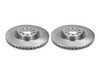 ES#5481824 - 1k0615301armKT - Front Brake Rotors - Pair (345x30) - Restore reliable stopping power and smooth braking to your VW/Audi with this direct-replacement vented front disc pair - Meyle - Audi Volkswagen