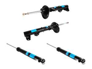 ES#3450916 - e36m3sachssetKT - Front and Rear Shocks & Struts - If youre still riding on worn out factory dampers, youre missing out on the sharp handling your BMW was made with. Over time, original struts and shocks lose their dampening, leading to body roll - Assembled By ECS - BMW
