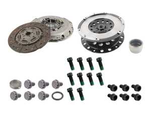 ES#3618987 - KS5B8HDOFEKT1 - Performance Lightweight Flywheel Clutch Kit - Stage 2 Endurance - ECS Lightweight Flywheel with a Southbend Stage 2 clutch kit rated at 430ft/lbs - ECS - Audi