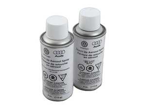 ES#4313663 - exdllsy9cKT - Ibis White Touch-Up Paint - Priced each - For paint code "Y9C". (4 fl oz) - Single can - Genuine Volkswagen Audi - Audi
