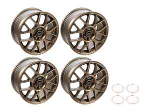 ES#4753159 - XR0106MBZKT1 - 18" BBS XR Wheels - Set Of Four  - 18x8 ET44 5x112 66.6CB - Bronze - BBS - Audi BMW Mercedes Benz MINI