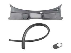 ES#4809604 - 8w1819403a9b9KT - Windshield Cowl Cover / Rain Tray Kit - Get everything you need to replace your cowl - Genuine Volkswagen Audi - Audi