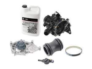 ES#4815923 - 06l121012m2ktKT - Cooling System Refresh Kit - Everything you need to replace your Water pump! - Genuine Volkswagen Audi - Volkswagen